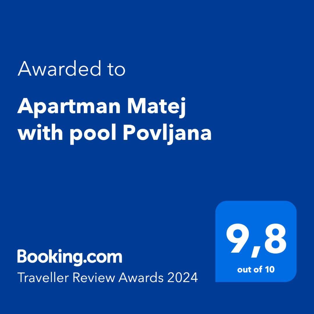 Apartman Matej With Pool Povljana Exterior foto